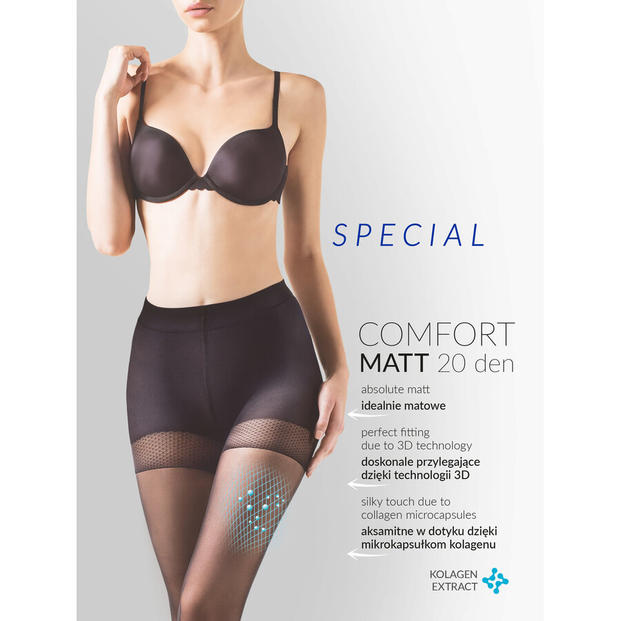 Dresuri Dama Gabriella 3D Comfort Matt 20 den 