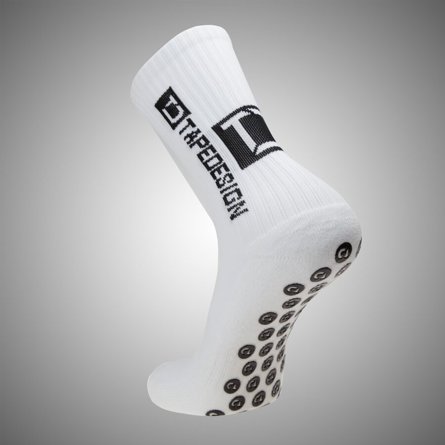Sosete sport Tapedesign Classic alb