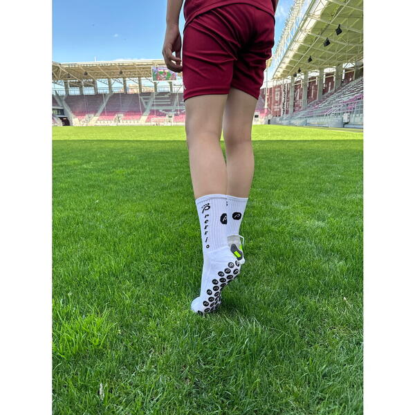 Pressio Sosete Sport Antiderapante Perfect Grip Albe