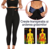 Pressio Colanti Compresivi pentru slabit din Neopren Thermo Slim Aiko negru