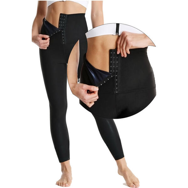 Pressio Colanti Compresivi pentru slabit din Neopren Thermo Slim Aiko negru