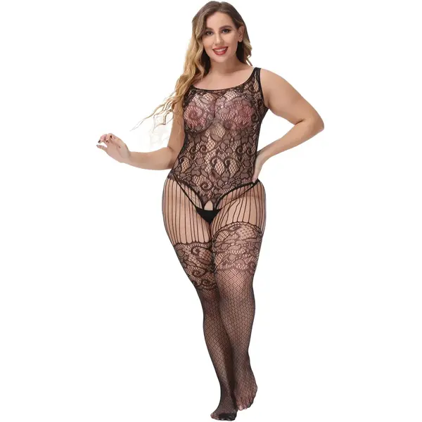 Pressio Body Stockings Plus negru