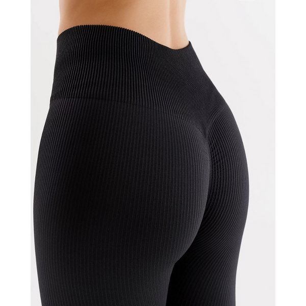 Colanți fără cusături Gabriella negru