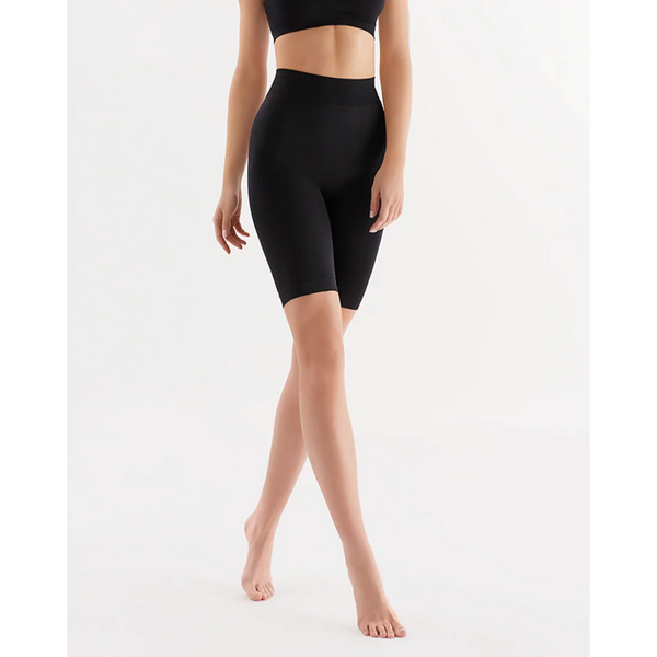 Colanți scurti fără cusăturii Gabriella negru