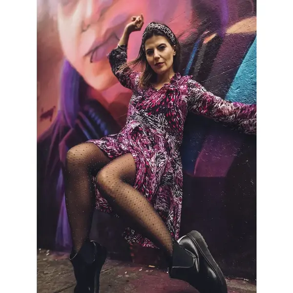 Dresuri Dama Gabriella 20 Den Selena Lurex Negru